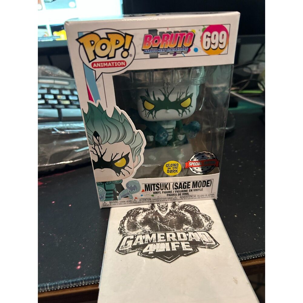 Funko Pop! Animation - Boruto Mitsuki Sage Mode Glow Hot Topic Exclusive # 699